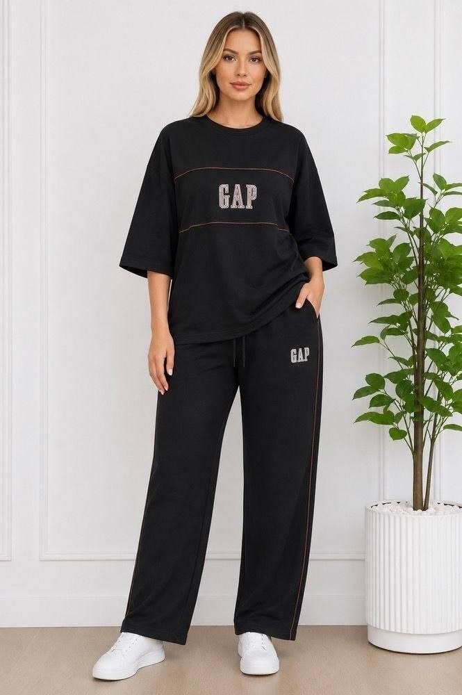 ست تیشرت شلوار gap پنبه گلکسی